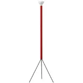 Flos Golvlampa , Luminator, dimbara, Röd, Vardagsrum, Metall