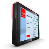 Philips 10BDL5051T - 10 Diagonal klass (10.1 visbar) LED-bakgrundsbelyst LCD-skärm - interaktiv digital skyltning - med pekskärm (multi touch)/kamera - Android - 720p 1280 x 800 - PoE