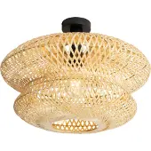 QAZQA Orientalisk bambutaklampa - Ostrava Double