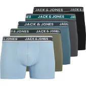 Jack & Jones Boxershorts 'JACEvan' opal / grafit / oliv / svart