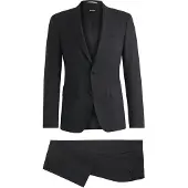 BOSS Two-piece slim-fit suit in stretch wool