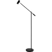 BELID - Cato Golvlampa Dim. Matt Svart/Mässing