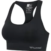 Hummel Sportbehå 'Tif' grå / svart