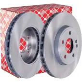FEBI BILSTEIN Bromsskiva 43861 fram, ventilerad, 1 Stycke