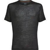 Icebreaker - Underställ - M Merino Blend 75 Cool-Lite Featherlight SS Crewe Black för Unisex - Storlek XL - Svart