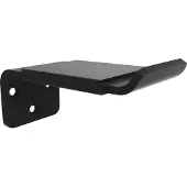 Multibrackets M Headset Holder - Monteringssats (väggfäste) - för hörlurar/headset - aluminium - svart - väggmonterbar