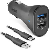 SBS Mobile Mini 2xusb Billaddare