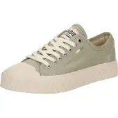 Palladium Låg sneaker 'Palla Ace' khaki / svart / vit