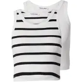STUDIO SELECT Topp 'Marlene' svart / vit