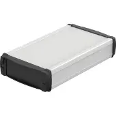 Bopla ELPH 1240-0200 ECOLINE_SET 83246200.HMT1 Profil Kabinett 120 x 200 x 42 Aluminium, ABS Natur, Svart (RAL 9005) 1 st