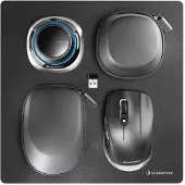 3DConnexion SpaceMouse Wireless Kit 2 - 3D-Maus WiFi mus Bluetooth Optisk Svart 7 Knappar