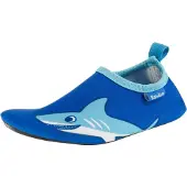 Playshoes Strand-/badsko 'Hai' blå