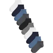 Next Sockor marinblå / royalblå / gråmelerad / vit