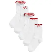 Next Sockor röd / vit