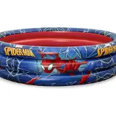 Bestway 98018, Uppblåsbar pool, 200 l, Rund, 2 År, Spider-Man, Vinyl