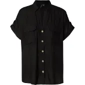 Vero Moda Blus 'VMBumpy' svart