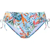 Venice beach Sportbikiniunderdel ljusblå / grön / lax / mörkorange