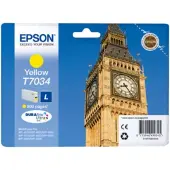 Epson T7034 gul bläckpatron (original)