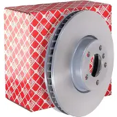 FEBI BILSTEIN Bromsskiva 104950 fram, ventilerad, höggradigt förkolnad, 1 Stycke