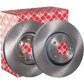 FEBI BILSTEIN Bromsskiva 24384 fram, ventilerad, 1 Stycke