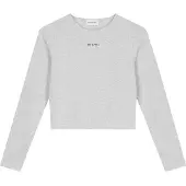 OH APRIL T-shirt 'Ica' grå / svart