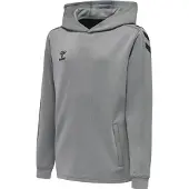 Hummel Luvtröja Core XK Poly - Grå/Svart Barn, storlek 164 cm