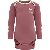 Hummel Body l/ä - hmlMaule - Deco Rose - - 1 år (80) - Body L/Ä