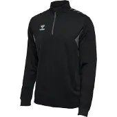 Hummel Träningströja Authentic 1/2 Zip - Svart, storlek X-Small