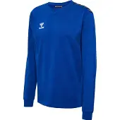 Hummel Sport sweatshirt 'Authentic' kobaltblå / vit
