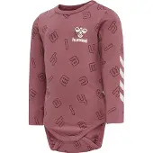 Hummel Body l/ä - hmlAten - Deko Rose - - 2 år (92) - Body L/Ä