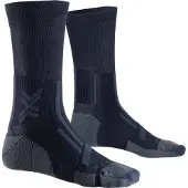 X-socks Trailrun Perform Crew - Löparsockor Black / Charcoal 42 - 44