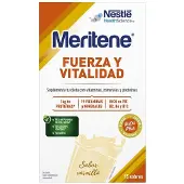 MERITENE Styrka Och Vitalitet 15x30 G Kosttillskott Vanilj