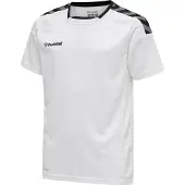 Hummel Matchtröja Authentic Poly - Vit/Svart Barn, storlek 116 cm