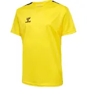 Hummel Matchtröja Authentic - Gul Barn, storlek 128 cm