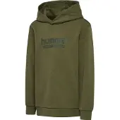Hummel Hoodie - hmlJR Base - Winter Moss - - 5-6 år (110-116) - Hoodie
