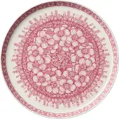 Arabia Huvila Tallrik 24 Cm - Mattallrikar Porslin Vit