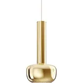 Louis Poulsen Design pendellampa VL56, dimbar, Mässing / guld, Vardagsrum / matsal, Mässing, Design, Pendellampa