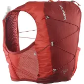 Salomon - Trailryggsäckar - Active Skin 8 Set Red Dahlia/High Risk Red för Unisex - Storlek L - Röd