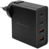 Q-LANTEC Gan Power Pro 130w Usb-a-och Usb-c-väggladdare
