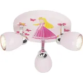 Brilliant Princeza Takbelysning Halogen GU10 50 W Rosa