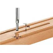 Festool Notfräs med bottenskär 6/45 mm