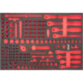 Vigor V6821-L V6821-L Skumgummiinlägg (L x B x H) 563 x 393 x 35 mm