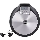 Silva MCD 50 Bärbar CD-spelare CD, CD-R, CD-RW, MP3 Stötsäker Svart