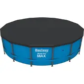 Bestway 58038, Fodral, Blå, Polyeten, 4,57 m, 4,57 m, 91 cm