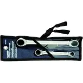 Ks Tools 5034552 503.4552 Dubbelskruvnyckelsats Nyckelvidd (Metrisk) (för titel) 10 - 19 mm
