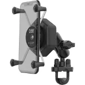Ram Mounts Kort X-grip Stor Mobilhållare Med Vibe-safe Och U-bultsbas