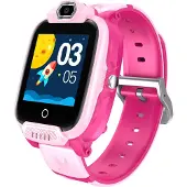 Canyon Kids Jondy KW-44 - Rosa - smart klocka med band - handledsstorlek: 230-20mm - display 1.4 - 192 MB - LTE - 4G - 48 g