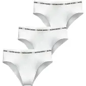 Björn Borg Logo Highwaist Brief 3p, Svart