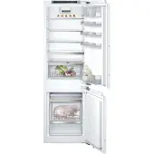 Siemens iQ500 coolEfficiency KI86SHDD0 - Kylskåp/frys - bottenfrysskåp - inbyggd - fördjupning - bredd: 56 cm - djup: 55 cm - höjd: 177.5 cm - 265 liter - Klass D