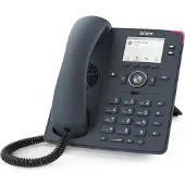Snom D150 - VoIP-telefon - 3-riktad samtalsförmåg - SIP - 2 linjer - skiffergrå